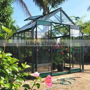 Junior Victorian Toughened Glass Greenhouse Kit - 16' x 10'