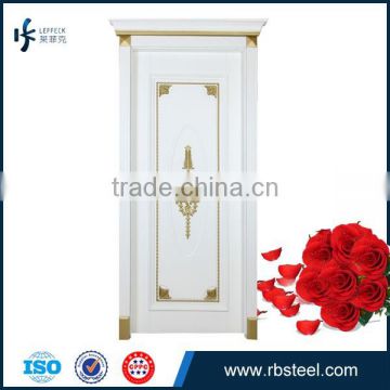 hot sale 2014 painted white color chinese oak door