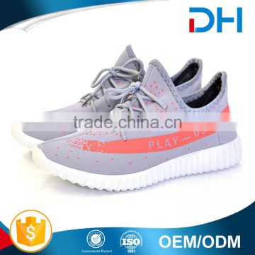 Fashion simple new model men casual running shoes
