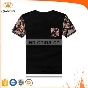 custom t shirt printing with flower sleeve