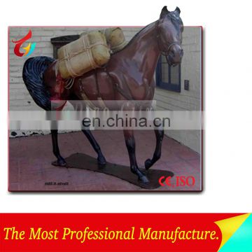 Attractive Fiberglass Life size Horse statue