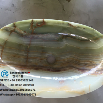 Onyx Sinks made by Nature stone