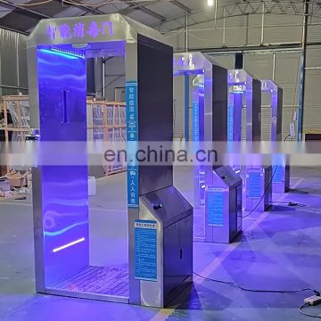 Rapid sterilization equipments disinfection tunnel for doors