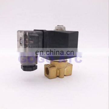 GOGO 0-120bar/90bar/50bar/35bar 2 way water high pressure solenoid valve 1/8" BSP Orifice 1/1.5/2/2.5mm normal close brass valve