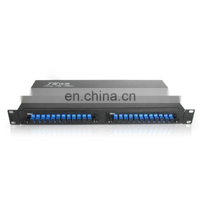 Tanghu Rack Mount Type Fully Equipped SC  24 Port Fiber Optic Patch Panel