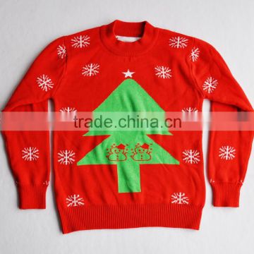 knitted christmas sweater cute christmas tree christmas sweater for girls