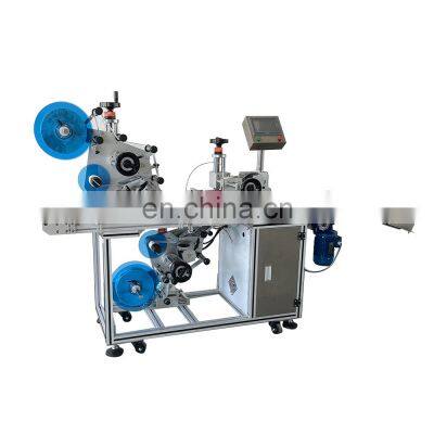 Automatic Top And Bottom Plane Label Applicator With Feeder Device Adhesive Box Labeling Machinery Sticker For Flat Surface