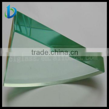 custom shape tempered lighting glass sheet