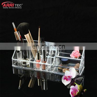 clear acrylic cosmetic organizer brush lipstick acrylic makeup organiser
