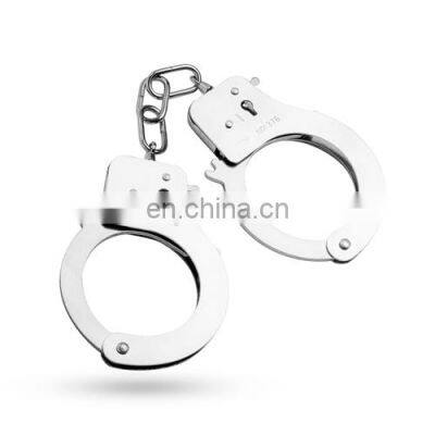Stainless Metal Handcuffs BDSM Flirting Toy for Couples sex toys for woman men sm bondage kit sex toy online