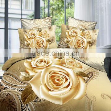 3D ROSE Bedding sets, 3D Cotton Comforter Set