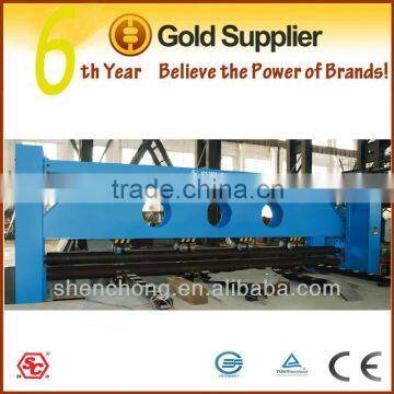 SW11-20X12000 3 roller plate rolling machine for shipbuilding