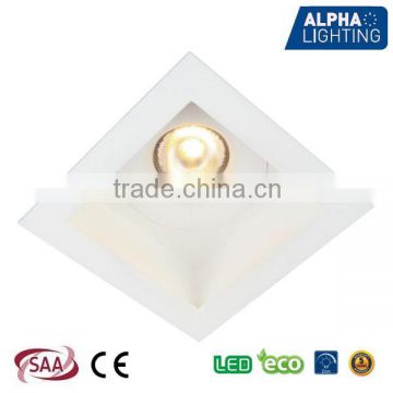 Fixed Dimmable High Power 7W Recessed High Quality Led Down Light