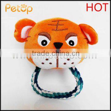 Animal Tiger Head Cotton Rope Soft Toys