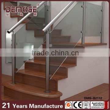 good quality balcony glass railing designs for outdoor/indoor use
