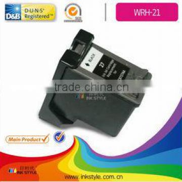New product remanufactured cartridge for hp 21 ink cartridge