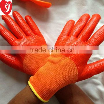 [Gold Supplier] HOT ! PVC coated thick winter glovees