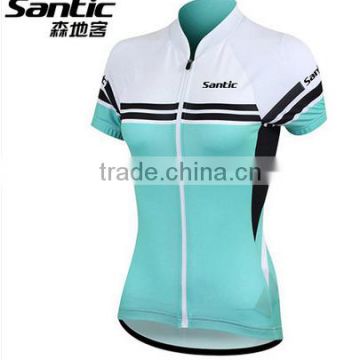 santic customized women short sleeve jersey