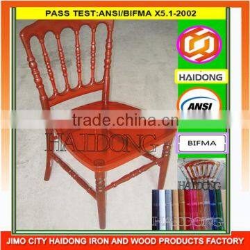Red Polycarbonate Resin Napoleon Ghost Chair for Event