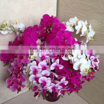 Factory direct fake blue orchid flower