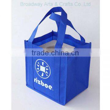 2015 Recycled non woven fabric bag for shopping