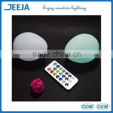 Alibaba Hot Selling 3.5 Inch High LED Egg Light/IP68 Waterproof Party Decoration Light From JEJA