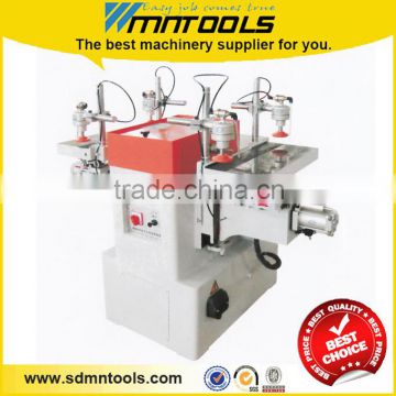 Double wood mortising machine