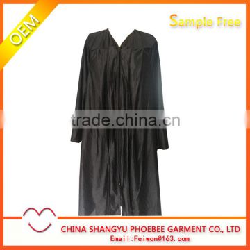 Traditional style American graduation gown