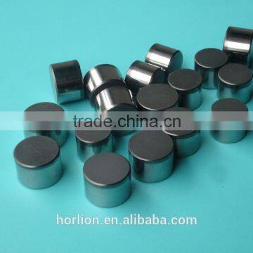 Shallow leached PDC cutter insert 1916 for oil drilling bit
