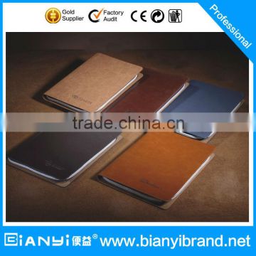 Custom Premium genuine leather cover leather bound notebook,a5 leather notebook
