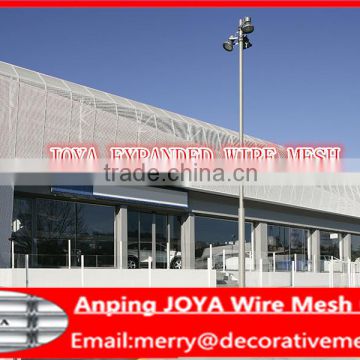 facade metal material of expanded wire mesh/aluminium foil mesh