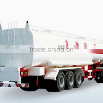 Tri-axle Fuel Tank Semi-trailer 40cbm capacity for sale
