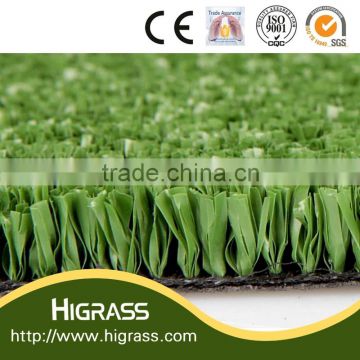 ISO9000 UV Resistant 10mm Fake Short Grass for Pro Tennis Courts