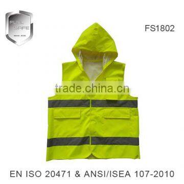 hot sale high quality Fluorescent Yellow reflective jacket