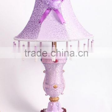 Crafts & Arts table lamp home decoration Polyresin lace table lamp