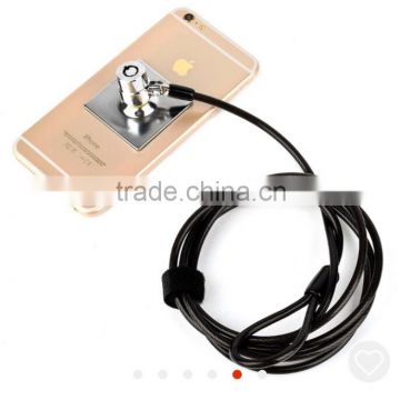 Safety cable lock for phone