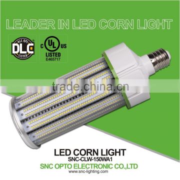 PC cover and UL/cUL/DLC Certification 150W led corn light Pure white color light