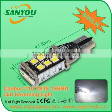 led t10 canbus 2835 15SMD led auto light