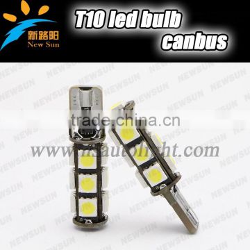 Hot Sale Products t10 5w5 car led auto bulb T10 w5w Led bulb 5050