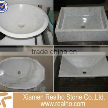 white cheap stone sinks