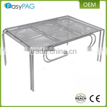 Multifunction 2 pcs stainless steel sliver home kitchen organizer rack