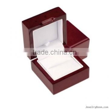 Custom printed ring packaging wooden box gift boxes