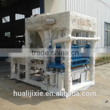 QT4-15 Fully Automatic Hydraform Brick Making Machine for sale for Lybia