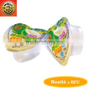 HFC 4649 fruit pulp jelly/ jelly pudding with coconut flavour