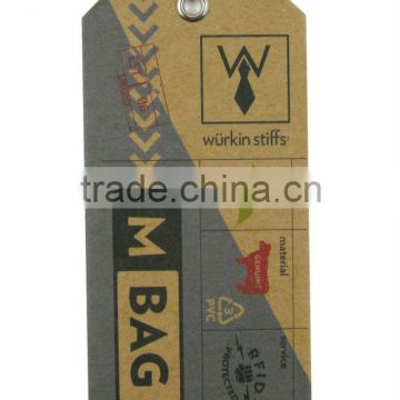 Kraft hard paper hang tags