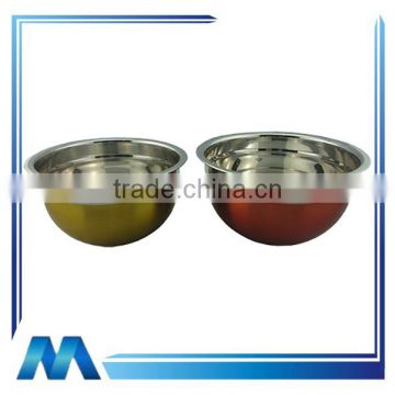 wholesale full sizes stainless steel mixing salad bowl
