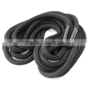 High quality Bodybuilding Products polyester braided power training rope battle rope for sale