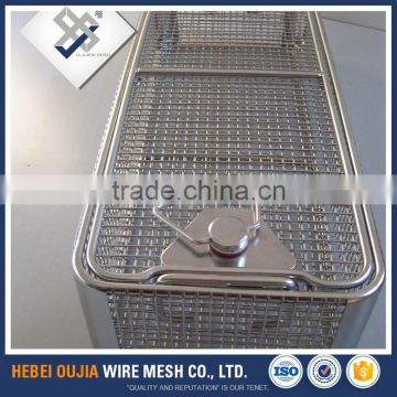collapsable small decorative wire mesh baskets