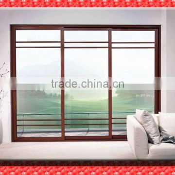 anti-rust good weather proof aluminum and pvc entry doors
