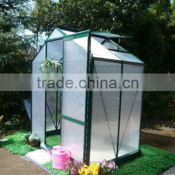 6x4ft strong aluminum greenhouse